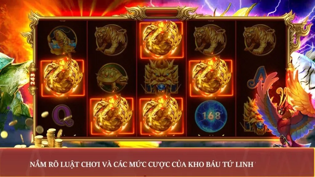 Kho Báu Tứ Linh Rikvip Chơi Là Trúng Thưởng Siêu Hot 2025 Luôn tìm hiểu mức cược và nghiên cứu luật chơi kho báu tứ linh trước