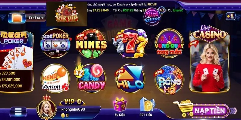 Hướng dẫn chơi Live Casino Rikvip chi tiết